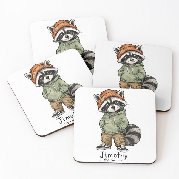 Item preview, Jimothy the raccoon designed and sold by YannisZART.