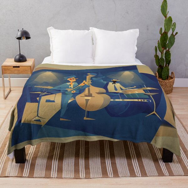 Artikelvorschau, Groove in Blau & Gold entworfen und verkauft von ONYX Pixee.
