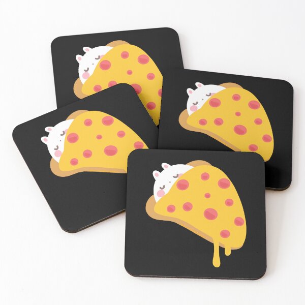 Item preview, Pizza Bunny Cute Kawaii Pepperoni Cheese Food Art designed and sold by missrainartshop.