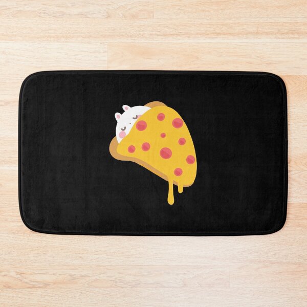 Item preview, Pizza Bunny Cute Kawaii Pepperoni Cheese Food Art designed and sold by missrainartshop.