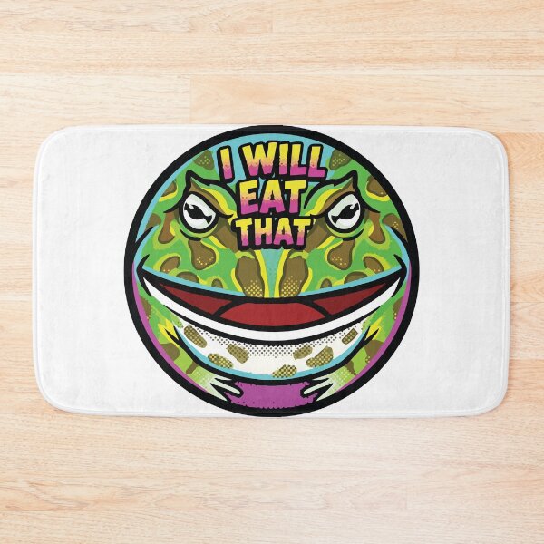 Item preview, I Will Eat That Pacman Frog Pop Art Comic Meme designed and sold by Arc2020.