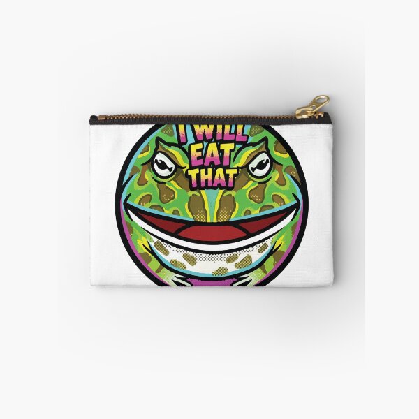 Item preview, I Will Eat That Pacman Frog Pop Art Comic Meme designed and sold by Arc2020.