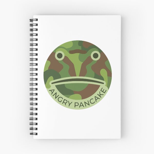 Item preview, Angry Pancake Minimalist Pacman Frog Geometric Art designed and sold by Arc2020.