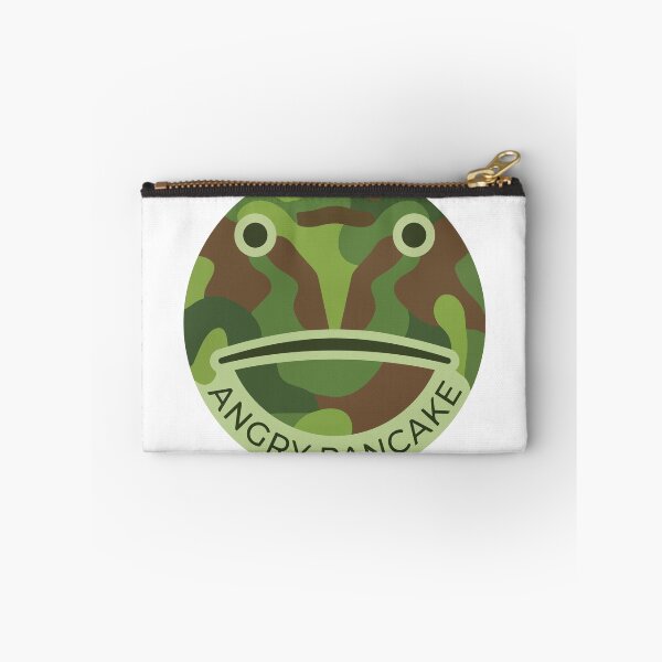 Item preview, Angry Pancake Minimalist Pacman Frog Geometric Art designed and sold by Arc2020.