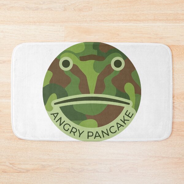 Item preview, Angry Pancake Minimalist Pacman Frog Geometric Art designed and sold by Arc2020.