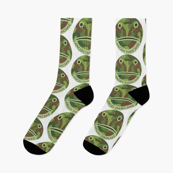 Item preview, Angry Pancake Minimalist Pacman Frog Geometric Art designed and sold by Arc2020.