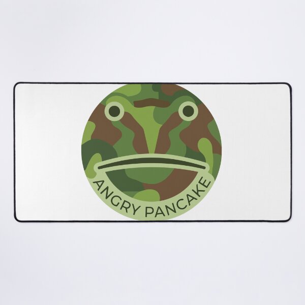 Item preview, Angry Pancake Minimalist Pacman Frog Geometric Art designed and sold by Arc2020.