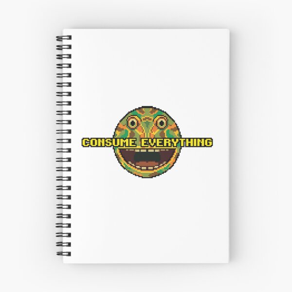 Item preview, Consume Everything Pixel Art Pacman Frog Retro Gamer designed and sold by Arc2020.