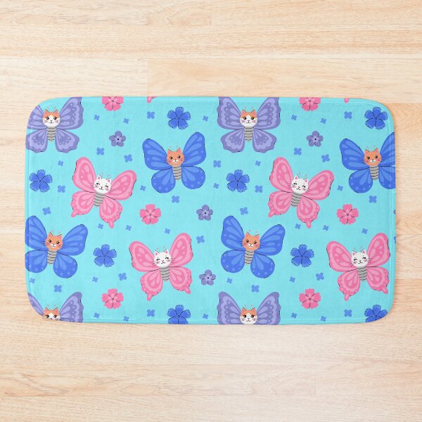 Item preview,  butterfly cats, and flowers designed and sold by burbura.