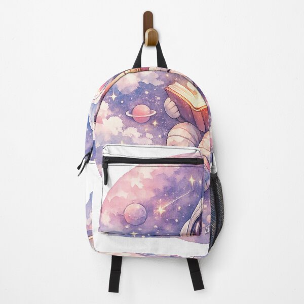 Item preview, Cute Astronaut Reading a Glowing Book in Space Pastel Design designed and sold by RoyArt0.