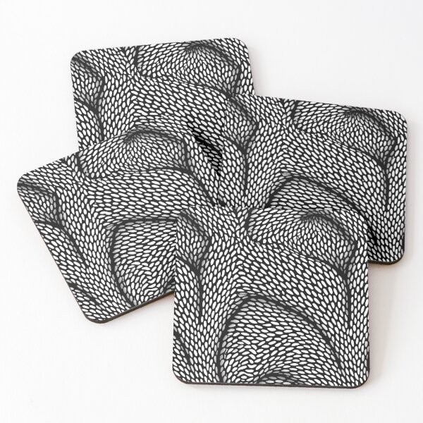 Item preview, Monochrome Organic Particle Distribution designed and sold by Piotrek0001.