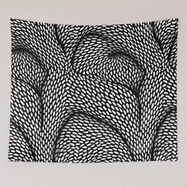 Item preview, Monochrome Organic Particle Distribution designed and sold by Piotrek0001.