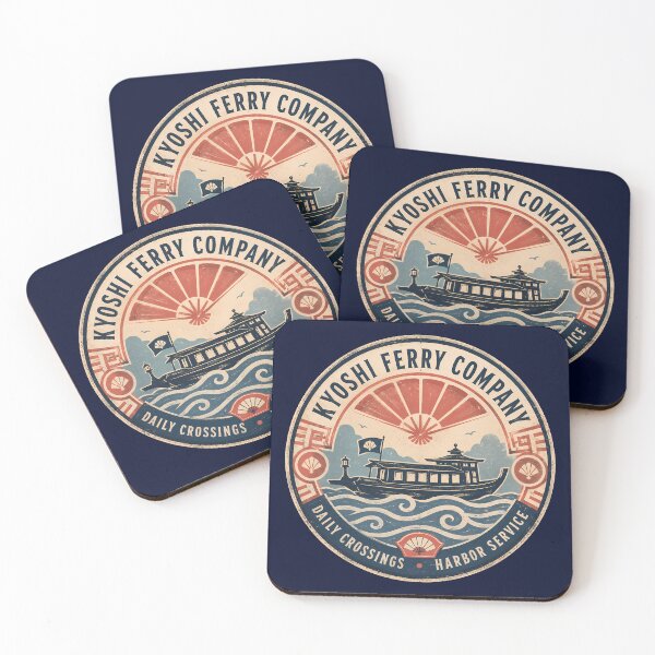 Item preview, Kyoshi Ferry Company Harbor Badge designed and sold by agearb.