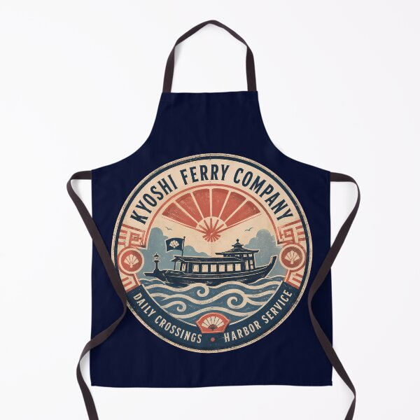 Item preview, Kyoshi Ferry Company Harbor Badge designed and sold by agearb.