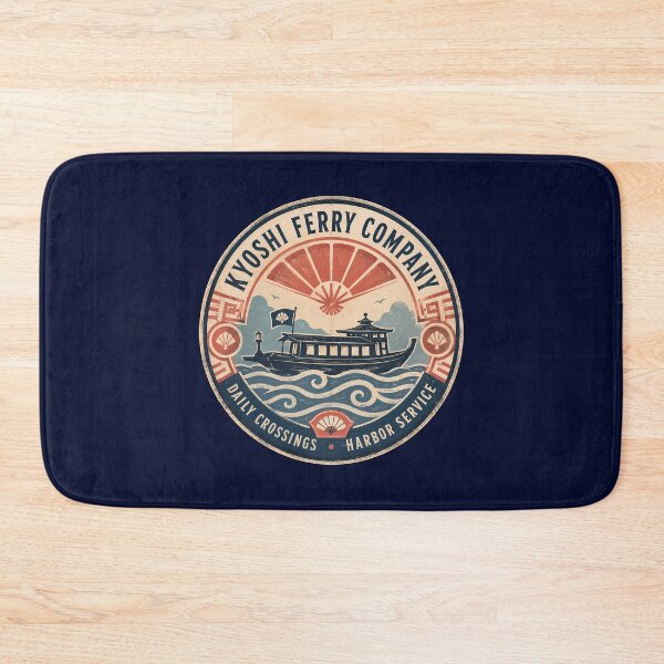 Item preview, Kyoshi Ferry Company Harbor Badge designed and sold by agearb.