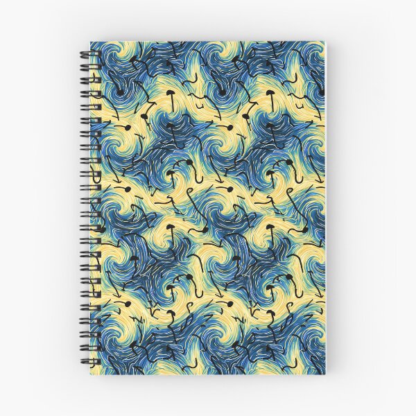 Item preview, Vivid Azure and Amber Swirl Pattern designed and sold by Piotrek0001.