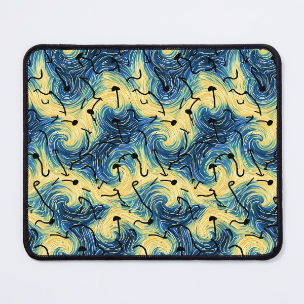 Item preview, Vivid Azure and Amber Swirl Pattern designed and sold by Piotrek0001.