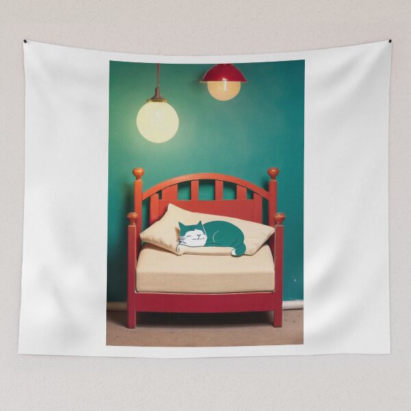 Item preview, Interior - Rustic Child's Bed, Inviting Bohemian Chic Vibe designed and sold by World-Pets.