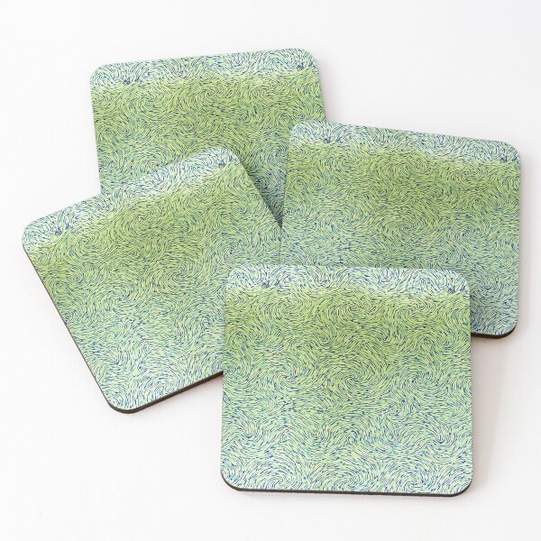 Item preview, Lush Gradient Green Particle Field designed and sold by Piotrek0001.