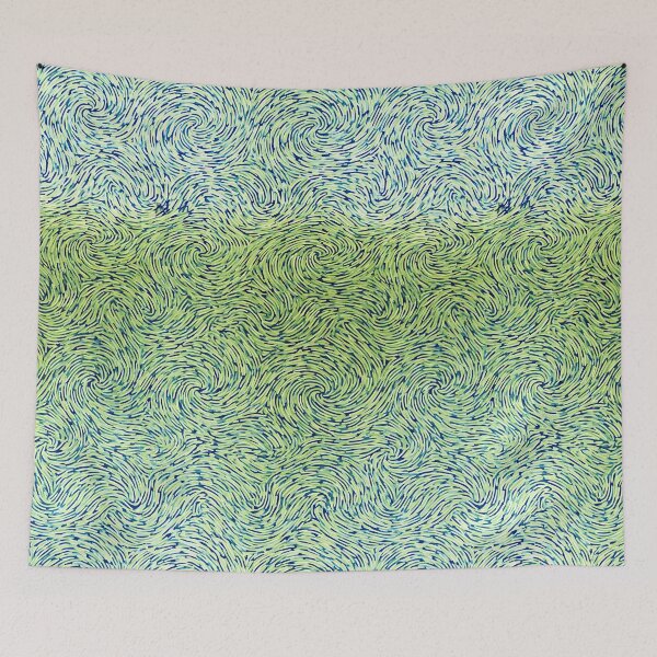 Item preview, Lush Gradient Green Particle Field designed and sold by Piotrek0001.