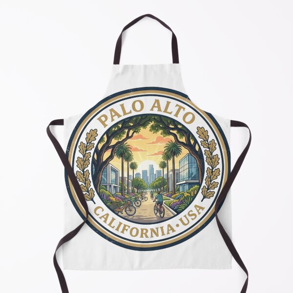 Item preview, Vintage Palo Alto California Travel Badge designed and sold by Mathias Yakubu Design.