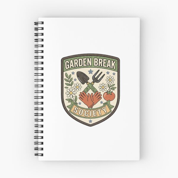Item preview, Garden Break Society Vintage Patch designed and sold by GoofyShopp.