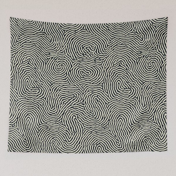 Item preview, Minimalist Line Flow Labyrinth Pattern designed and sold by Piotrek0001.