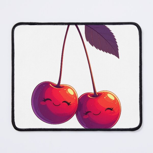 Item preview, Cute cherry couple kawaii fruit tee adorable food pun shirt gift for fruit lovers and foodies designed and sold by icemanphotos.