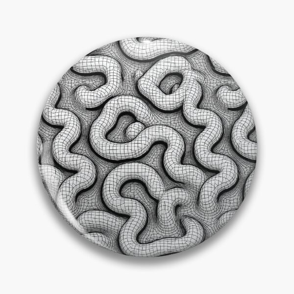 Item preview, 3D Grey Tubular Worm Flow Art designed and sold by Piotrek0001.