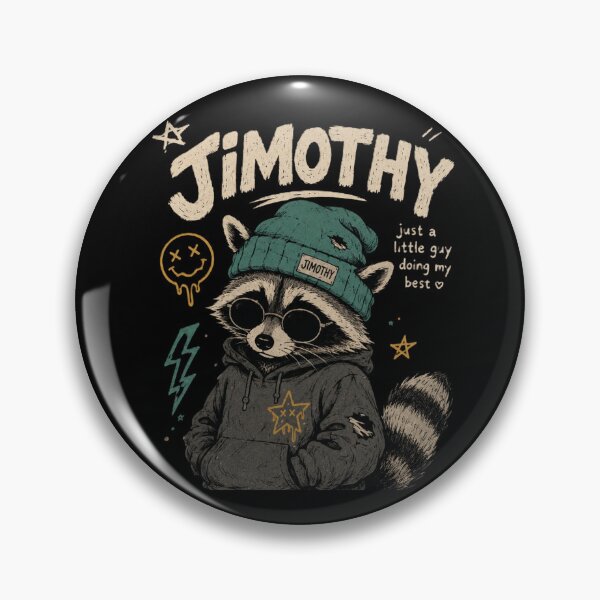 Item preview, Jimothy Raccoon Just A Little Guy Doing My Best Vintage Funny Quote  designed and sold by Shakhbata-1.