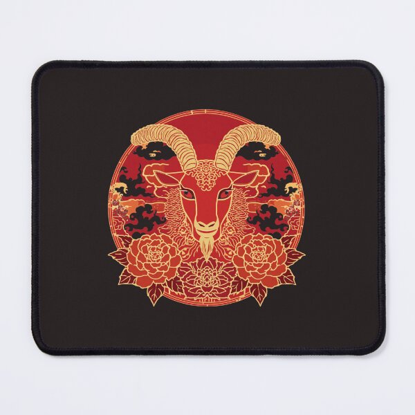 Item preview, Fire Goat 2027 Chinese Zodiac Year of the Goat designed and sold by Lucky 777.