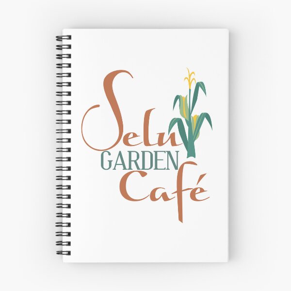 Item preview, Selu Garden Cafe Typography Logo Design with Corn Stalk Illustration designed and sold by nuapkw.