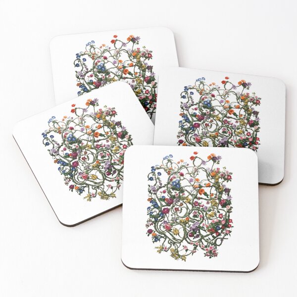 Item preview, The beautiful flowers on a thorny vines designed and sold by lightrookiepk.