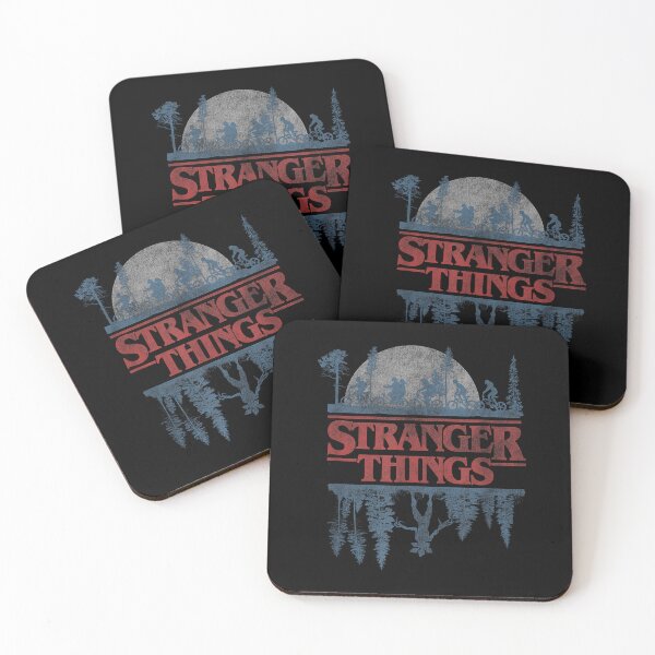 Item preview, Stranger Things Blue Gradient Shadow Upside Down Logo designed and sold by bowenugztre.