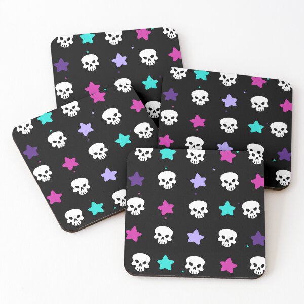 Item preview, Punk Skulls and Stars designed and sold by Pixel 6 Designs.