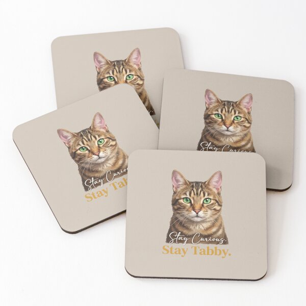 Item preview, Stay Curious. Stay Tabby. designed and sold by taiche.