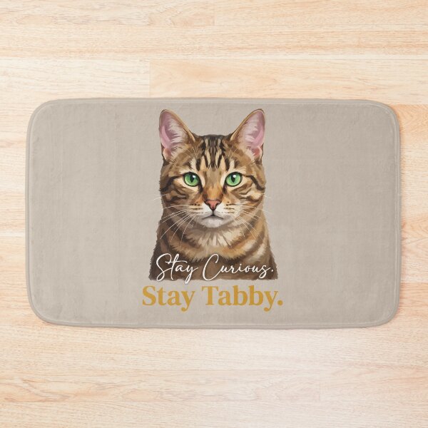 Item preview, Stay Curious. Stay Tabby. designed and sold by taiche.