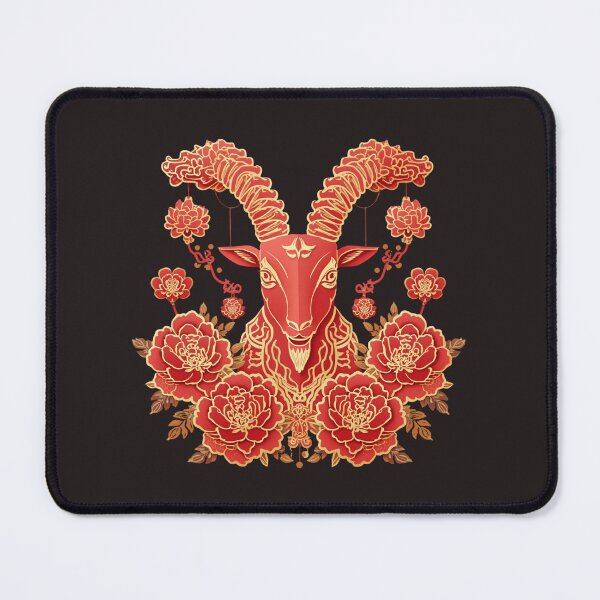 Item preview, Fire Goat 2027 Chinese Zodiac Year of the Goat designed and sold by Lucky 777.