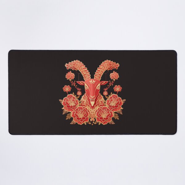 Item preview, Fire Goat 2027 Chinese Zodiac Year of the Goat designed and sold by Lucky 777.