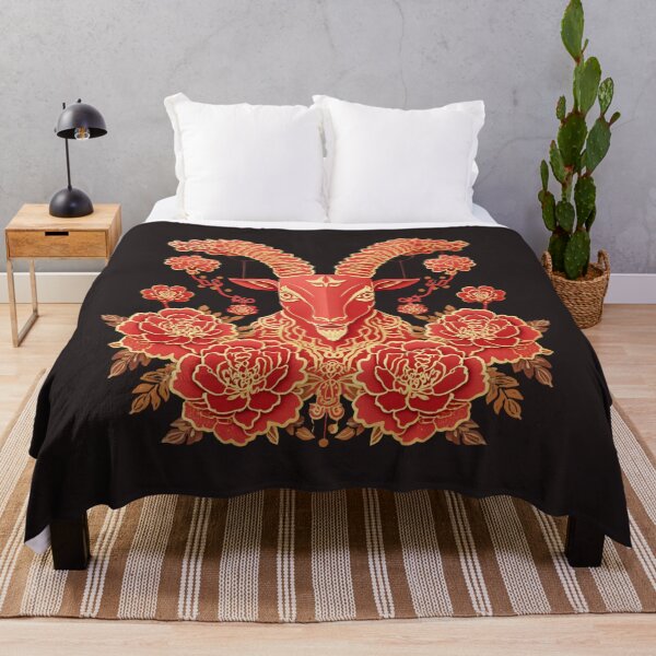 Item preview, Fire Goat 2027 Chinese Zodiac Year of the Goat designed and sold by Lucky 777.