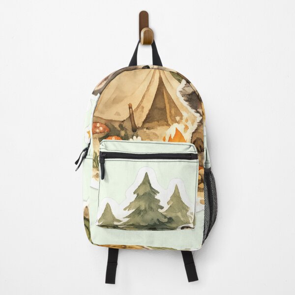 Item preview, Camping raccoon background designed and sold by Krachtvanjehart.