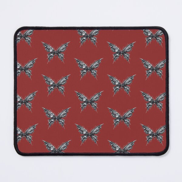 Item preview, Sharp Chrome Butterfly Gothic Y2K Art designed and sold by RoyalEarthstore.