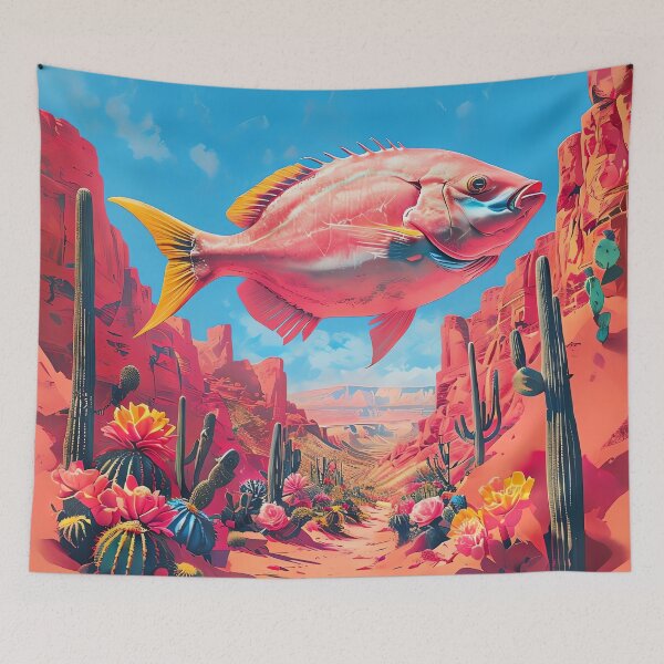 Item preview, Sunfish in the Saguaro designed and sold by ONYX Pixee.