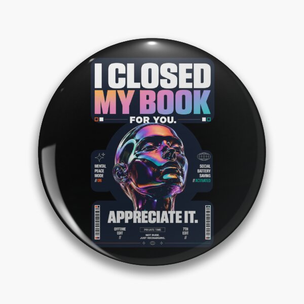 Item preview, I Closed My Book for You. Appreciate It designed and sold by Noirvasca.