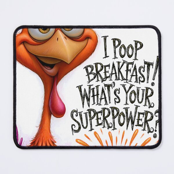 Item preview, Cheerful Chicken Character with Egg Breakfast Theme designed and sold by Artessie.