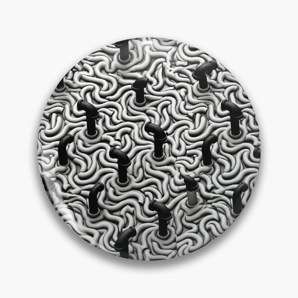 Item preview, 3D Grey Node Grid Abstract Art designed and sold by Piotrek0001.