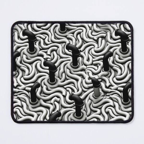 Item preview, 3D Grey Node Grid Abstract Art designed and sold by Piotrek0001.