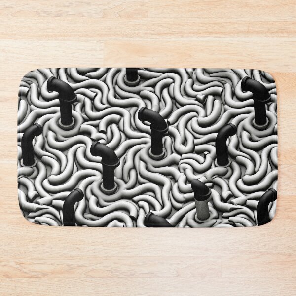 Item preview, 3D Grey Node Grid Abstract Art designed and sold by Piotrek0001.