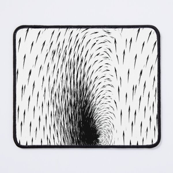 Item preview, Stretched Monochrome Particle Flow Field designed and sold by Piotrek0001.