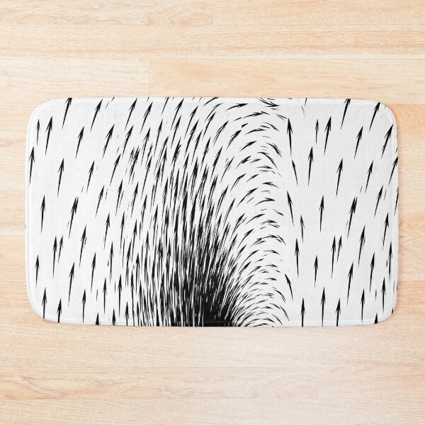 Item preview, Stretched Monochrome Particle Flow Field designed and sold by Piotrek0001.